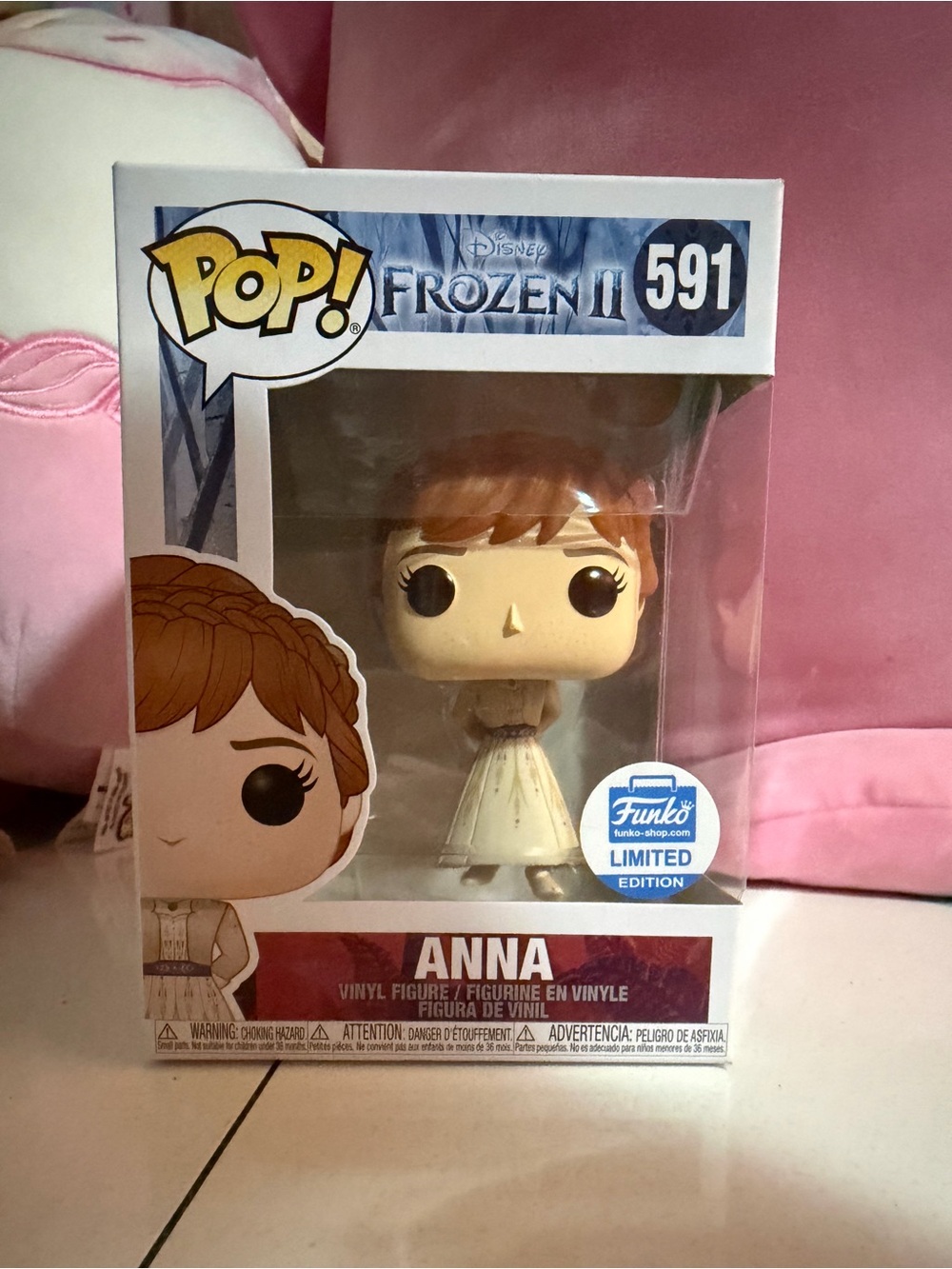 Disney Anna Funko Pop! Vinyl Figure - #591 Funko Shop Limited Edition